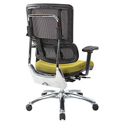 Vertical Black Mesh Back Chair